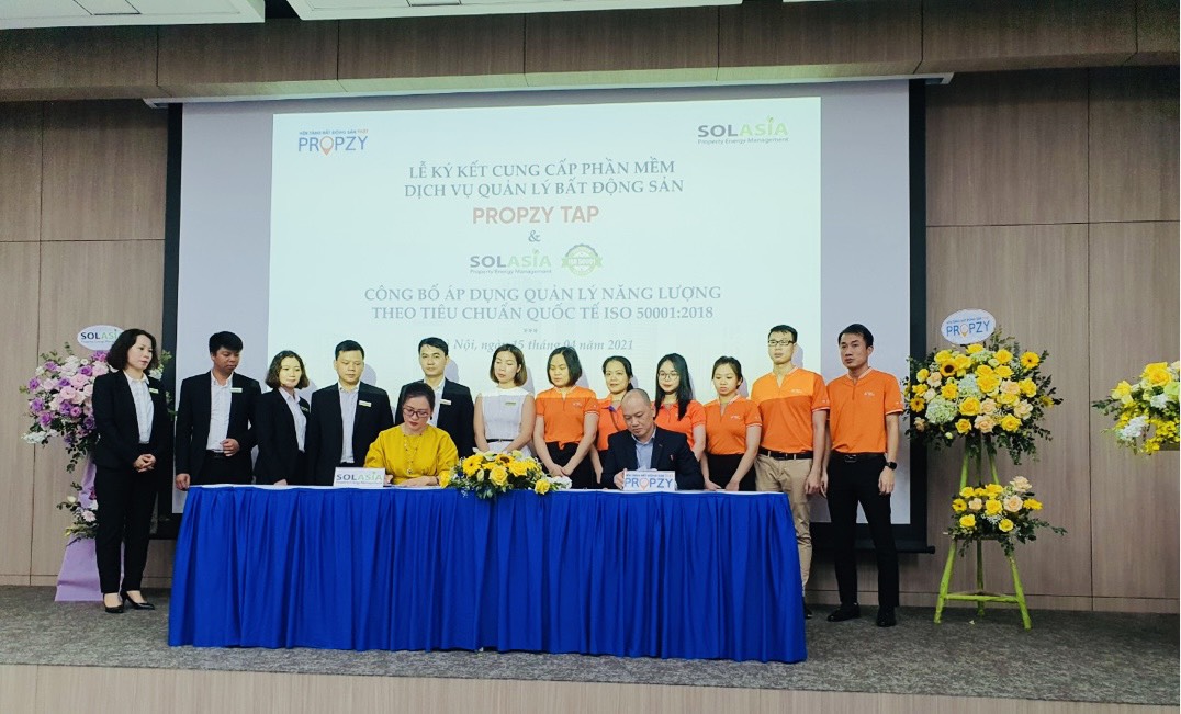 Lễ công bố áp dụng hệ thống QLNL ISO 50001:2018