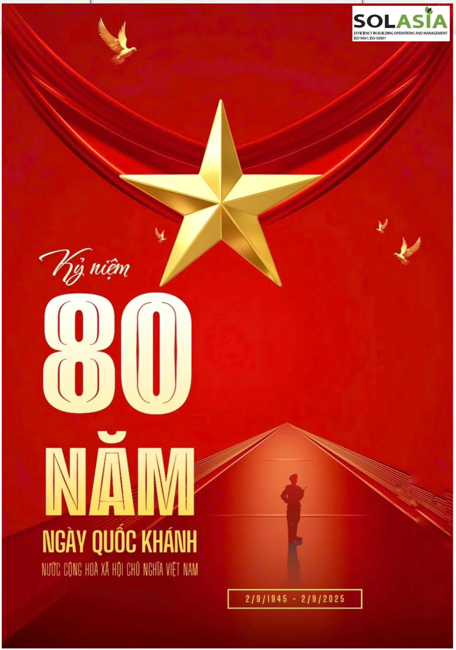 Chảo mừng Kỷ niệm 80 năm Ngày Quốc Khánh 2/9