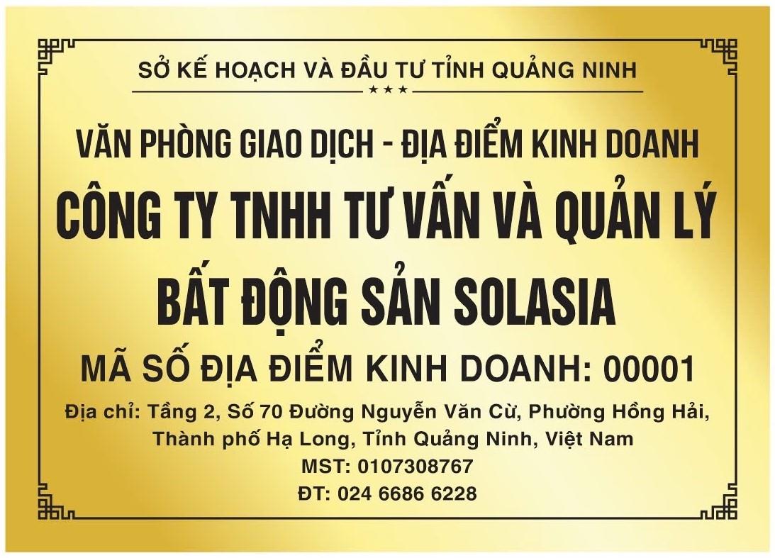 Công ty Sol Asia khai trương chị nhánh tại TP Hạ Long