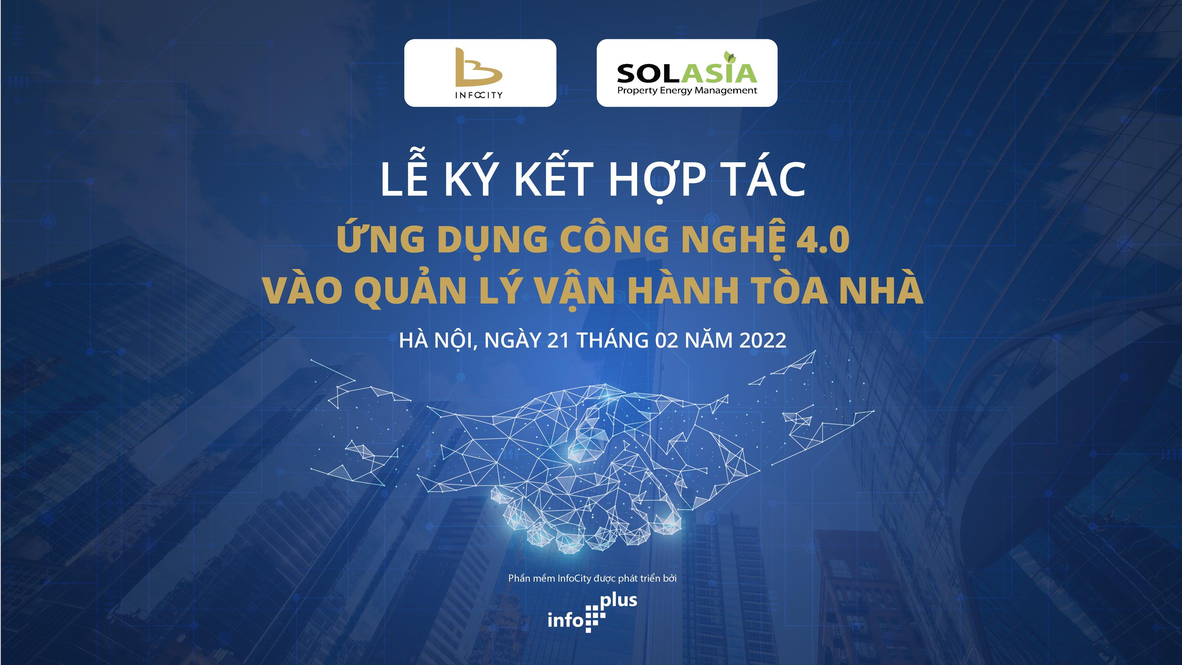 Lễ ký kết cung cấp phần mềm Dịch vụ Quản lý vận hành INFOCITY